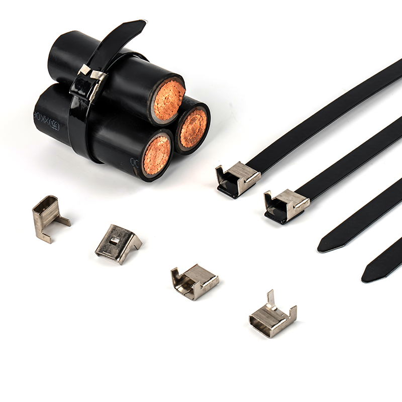 Pásek z nerezové oceli potažený PPA, šířka 15,9 mm